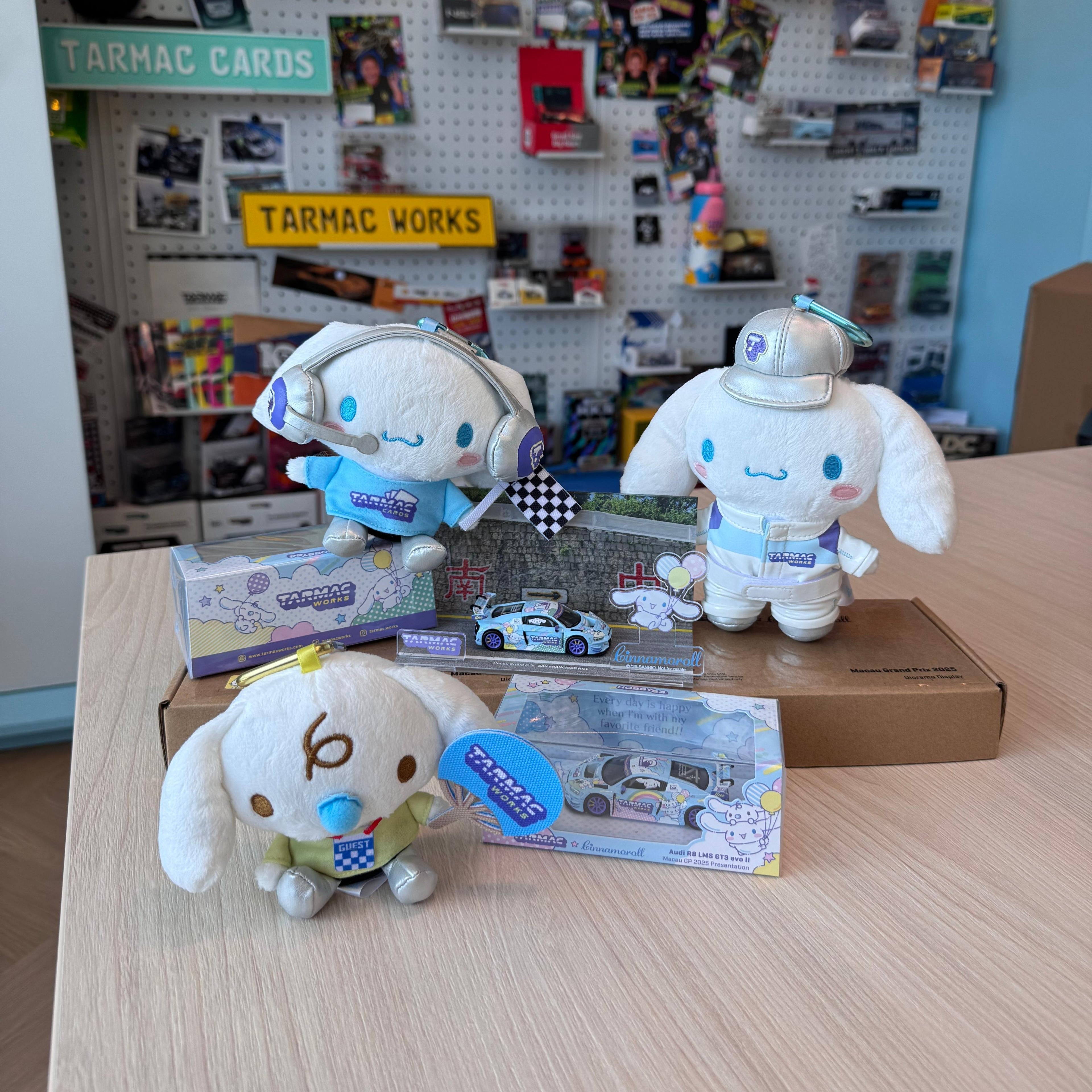 Cinnamoroll Blind Box Plush - Macau GP Special Edition - Tarmac X Uno Racing