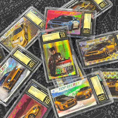 Pristine 10 Graded Slab - Top Secret - Tarmac Cards