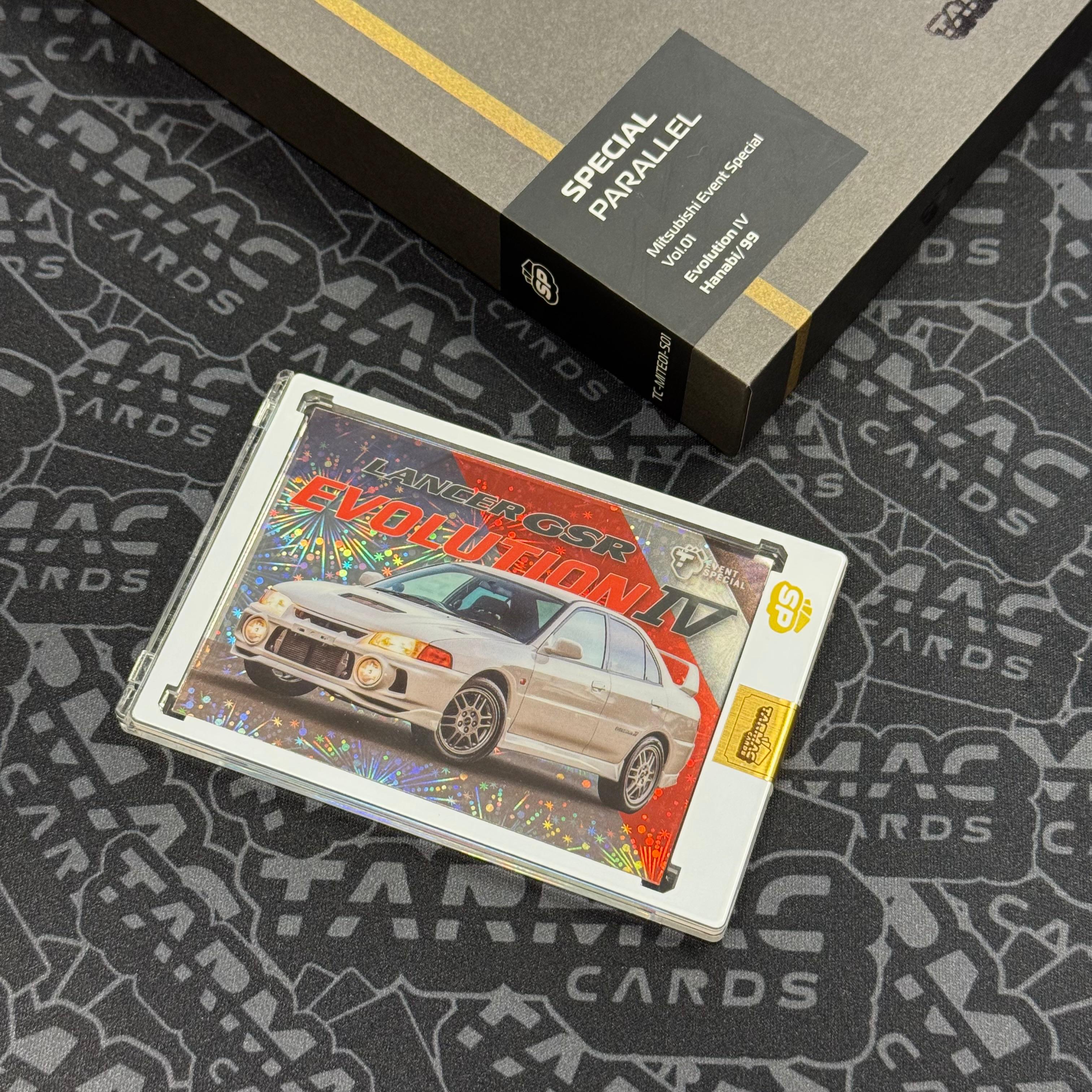 Mitsubishi Event Special Vol.01 - Special Parallel - Lancer GSR Evolution IV - Hanabi/99 - Tarmac Cards