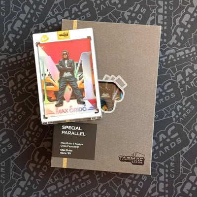 Max Orido & Maaya Orido Capsule 01 - Special Parallel - Max Orido - Apex/99 - Tarmac Cards