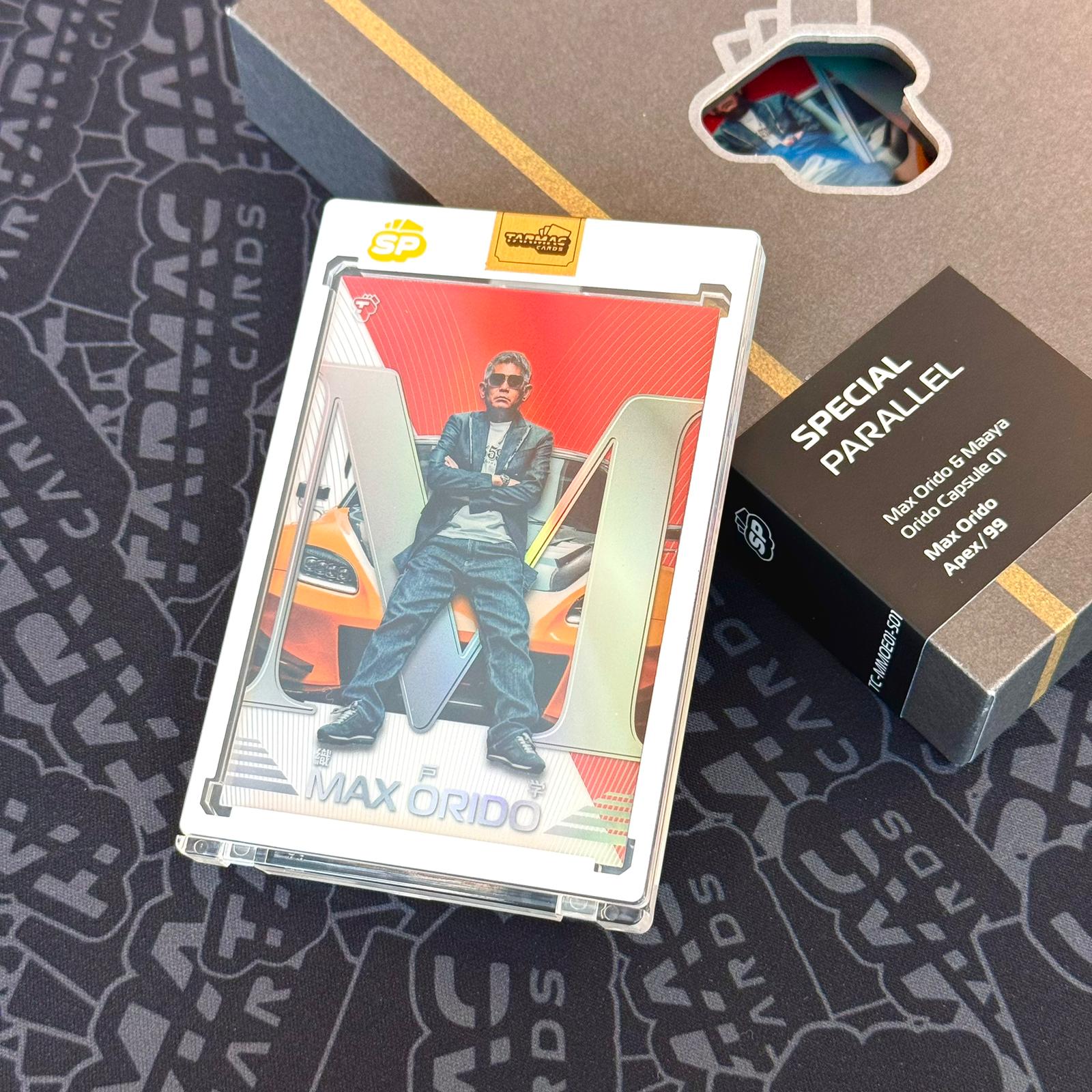 Max Orido & Maaya Orido Capsule 01 - Special Parallel - Max Orido - Apex/99 - Tarmac Cards