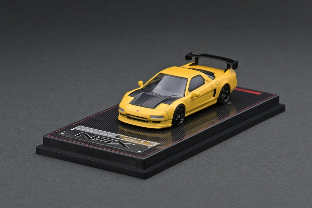 1/64 Honda NSX (NA1) Matte Yellow - Ignition Model