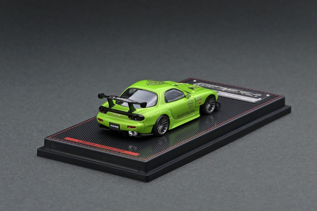 1/64 Mazda RX-7 (FD3S) RE Amemiya Green Metallic - Ignition Model
