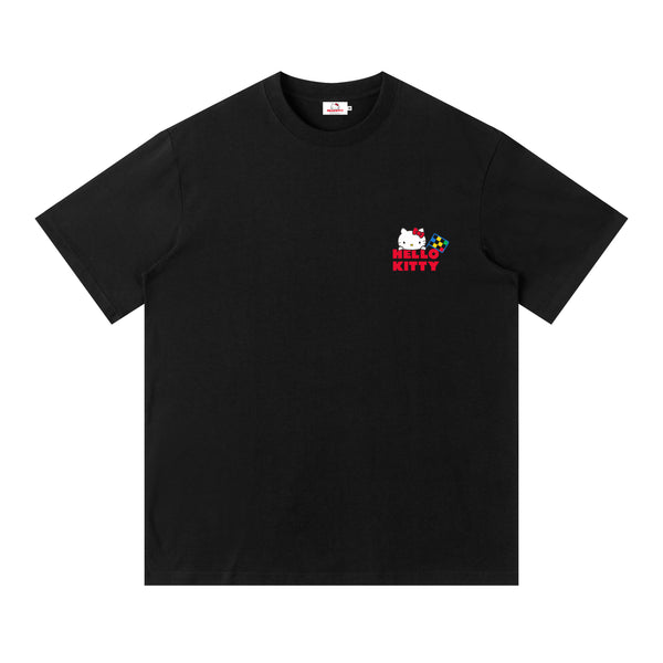 Uno Racing x Tarmac Hello Kitty TShirt Macau GP 2022 Design 002 Bla Tarmac Works
