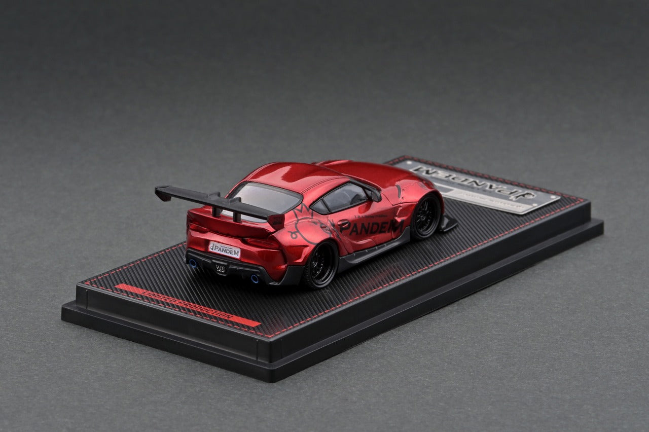 1/64 PANDEM Supra (A90) Red Metallic - Ignition Model – Tarmac Works