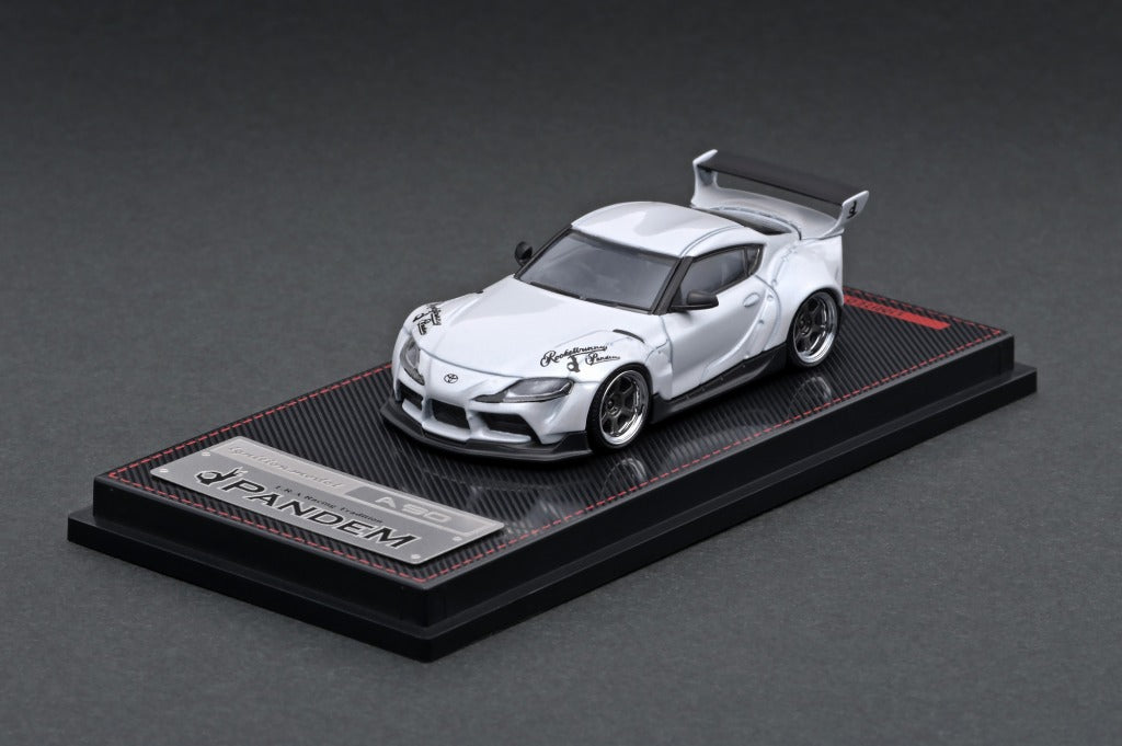 1/64 PANDEM Supra (A90) Pearl White - Ignition Model