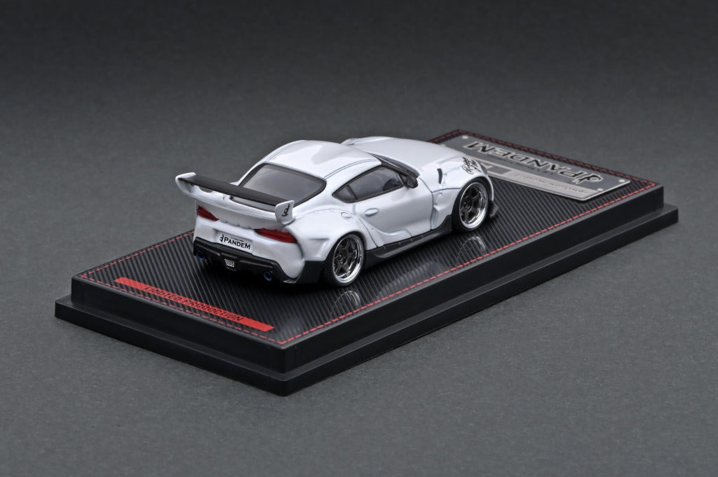 1/64 PANDEM Supra (A90) Pearl White - Ignition Model – Tarmac Works