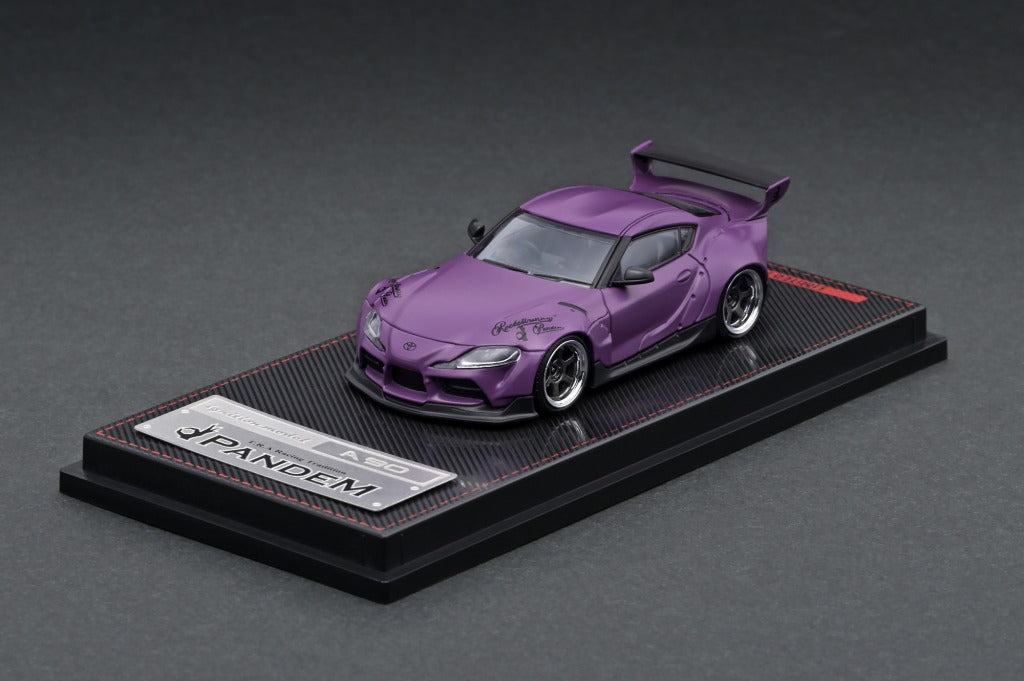 1/64 PANDEM Supra (A90) Matte Purple - Ignition Model