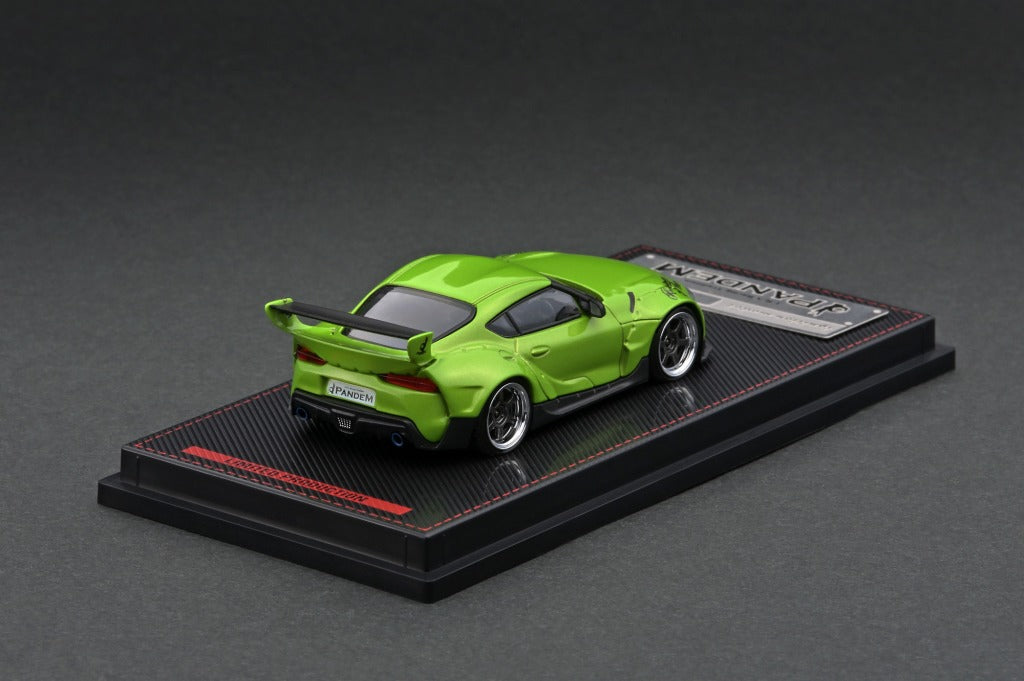 1/64 PANDEM Supra (A90) Green Metallic - Ignition Model