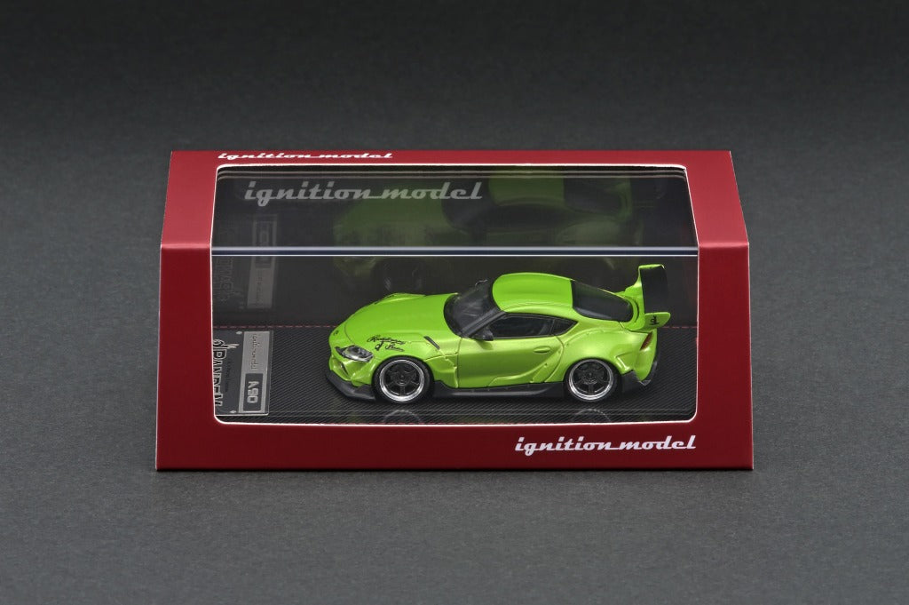 1/64 PANDEM Supra (A90) Green Metallic - Ignition Model