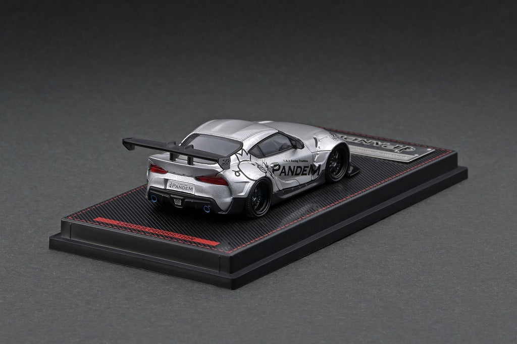 1/64 PANDEM Supra (A90) Silver with Mr. Miura - Ignition Model