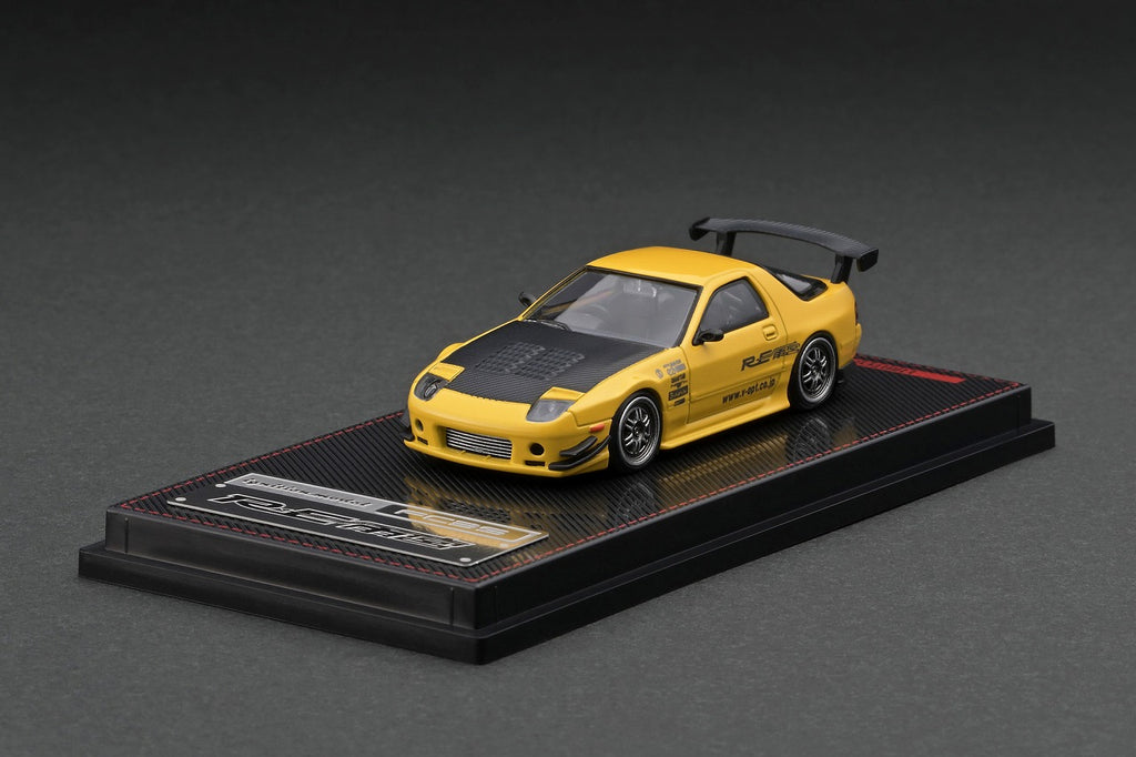 Ignition Model 1/64 Mazda RX-7 (FC3S) RE Amemiya Yellow