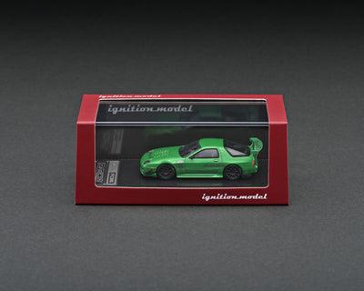 1/64 Mazda RX-7 (FC3S) RE Amemiya Green Metallic - Ignition Model