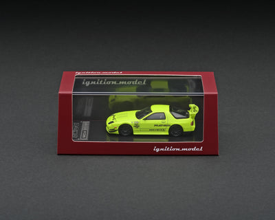 1/64 Mazda RX-7 (FC3S) RE Amemiya Yellow Green - Ignition Model