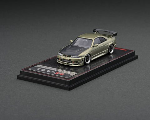 Ignition Model 1/64 Nissan R33 GT-R Green Metallic