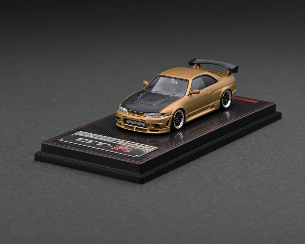 Ignition Model 1/64 Nissan R33 GT-R Matte Gold