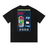 Uno Racing x Tarmac Hello Kitty T-Shirt Macau GP 2022 - Design 002 Black