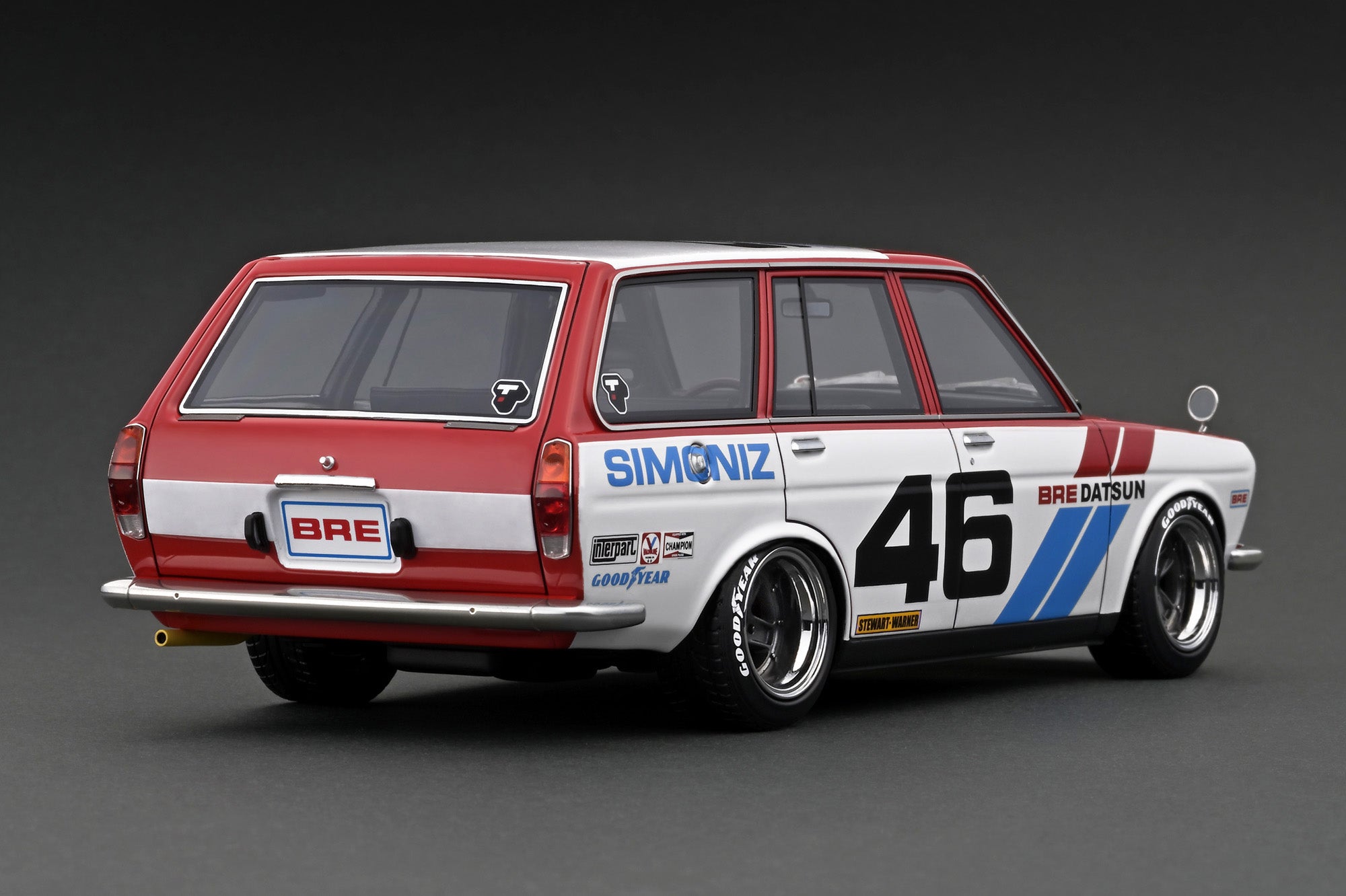 1/18 Datsun Bluebird (510) Wagon BRE - Tarmac Works X Ignition Model COLLAB18