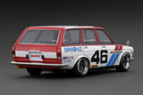 Ignition Model X Tarmac Works 1/18 Datsun Bluebird (510) Wagon BRE - COLLAB18