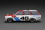 Ignition Model X Tarmac Works 1/18 Datsun Bluebird (510) Wagon BRE - COLLAB18