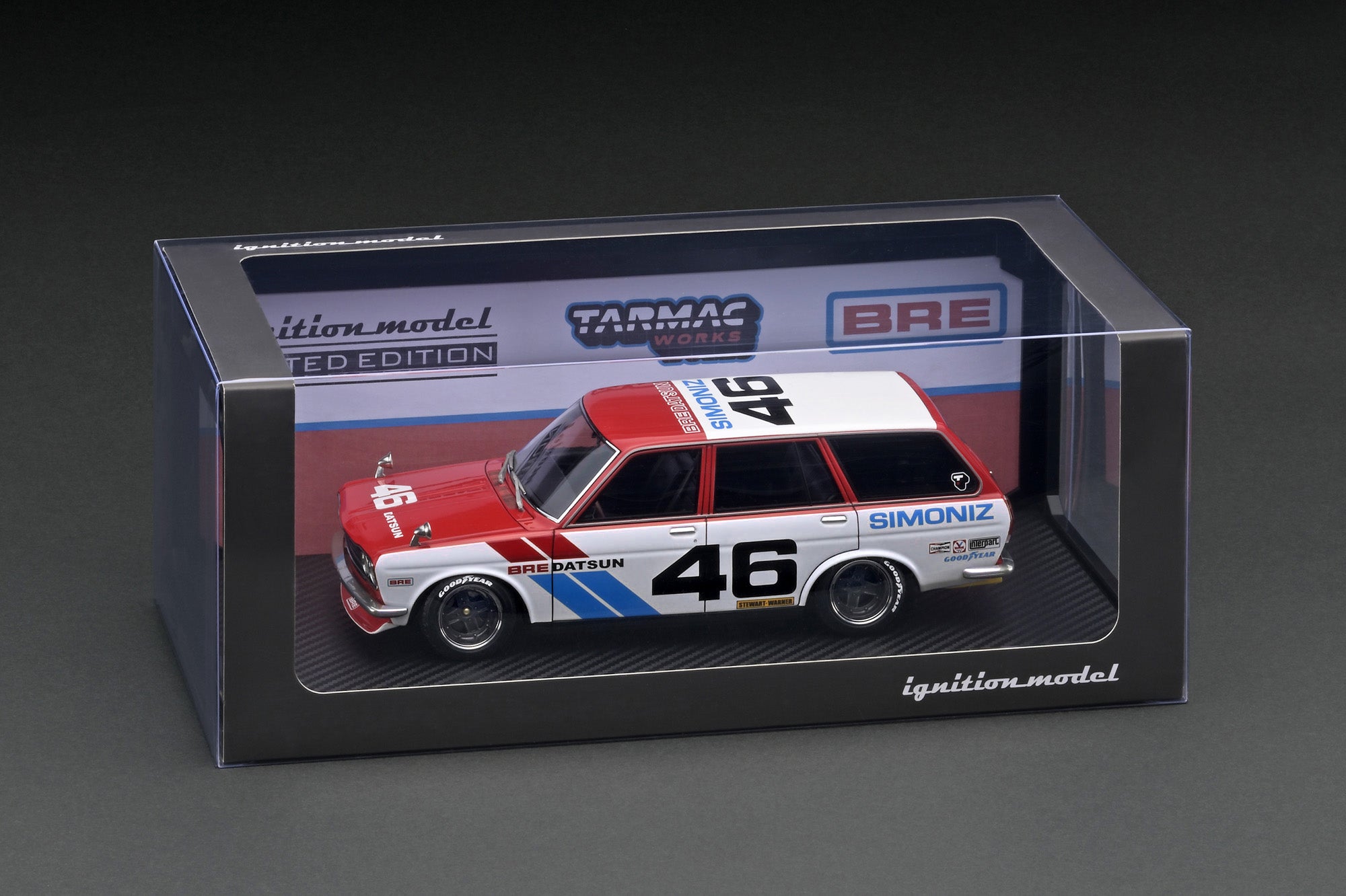 1/18 Datsun Bluebird (510) Wagon BRE - Tarmac Works X Ignition Model C