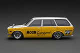 Ignition Model X Tarmac Works 1/18 Datsun Bluebird (510) Wagon Mooneyes - COLLAB18