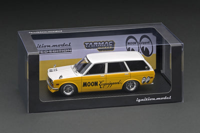 1/18 Datsun Bluebird (510) Wagon Mooneyes - Ignition Model x Tarmac Works COLLAB18
