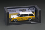 Ignition Model X Tarmac Works 1/18 Datsun Bluebird (510) Wagon Mooneyes - COLLAB18