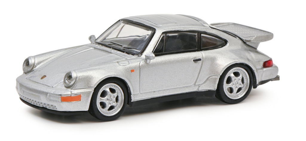 Schuco 1/64 Porsche 911 Turbo 3.6 Silver