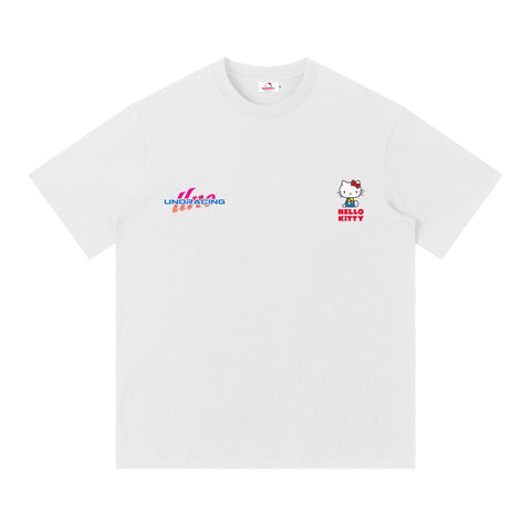 Uno Racing x Tarmac Hello Kitty T-Shirt Macau GP 2022 - Design 005 White