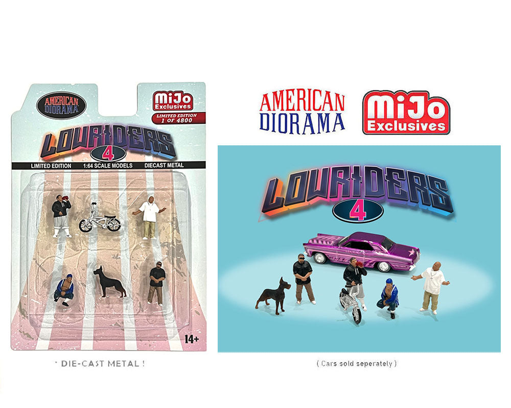 Amazon.com: Campers 6 Piece Diecast Set (5 Figurines and 1
