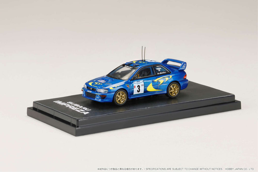 Hobby Japan x IG 1/64 Subaru Impreza 1997 #3 (Tour de Corse) Winner