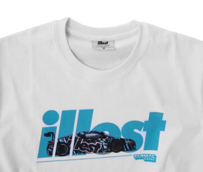 Collab T-Shirt - Camouflage R8 - White - Tarmac Works x illest