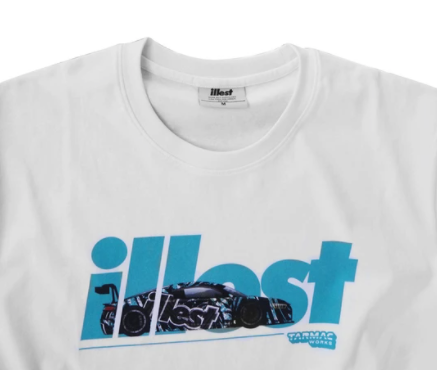 Collab T-Shirt - Camouflage R8 - White - Tarmac Works x illest