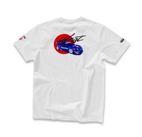 illest x Tarmac Works collab t-shirt - RWB 993 SuperNine - White