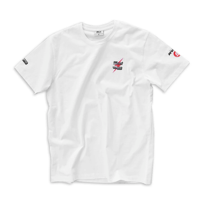 Collab T-Shirt - RWB 993 SuperNine - White - Tarmac Works x illest