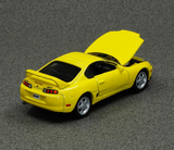 AUTOWORLD 1/64 Toyota Supra Yellow - Asia Special Edition
