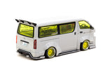 Tarmac Works 1/43 Toyota Hiace Widebody Grey - HOBBY43