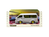 Tarmac Works 1/43 Toyota Hiace Widebody Grey - HOBBY43