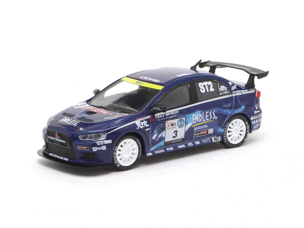 Tarmac Works 1/64 Mitsubishi Lancer Evolution X Super Taikyu Series 2010 #3 - HOBBY64