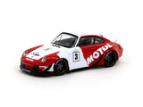 Tarmac Works 1/64 RWB 993 Motul with Oil Can - HOBBY64