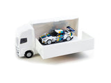 Tarmac Works 1/64 Nissan GT-R NISMO GT3 GT World Challenge Asia Esports 2020 #21 with Plastic Truck Packaging - HOBBY64