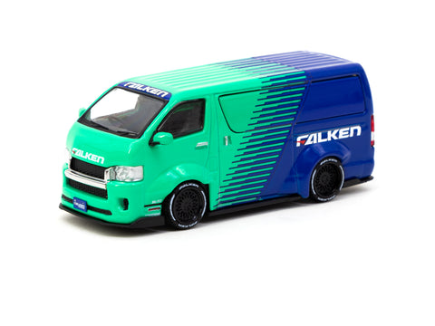 Tarmac Works 1/64 Toyota Hiace Widebody Falken - HOBBY64