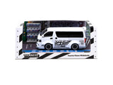 Tarmac Works 1/64 Toyota Hiace Widebody White - HOBBY64