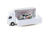 Tarmac Works 1/64 Toyota Supra GT  JGTC 1995 #36 with Plastic Truck Packaging - HOBBY64