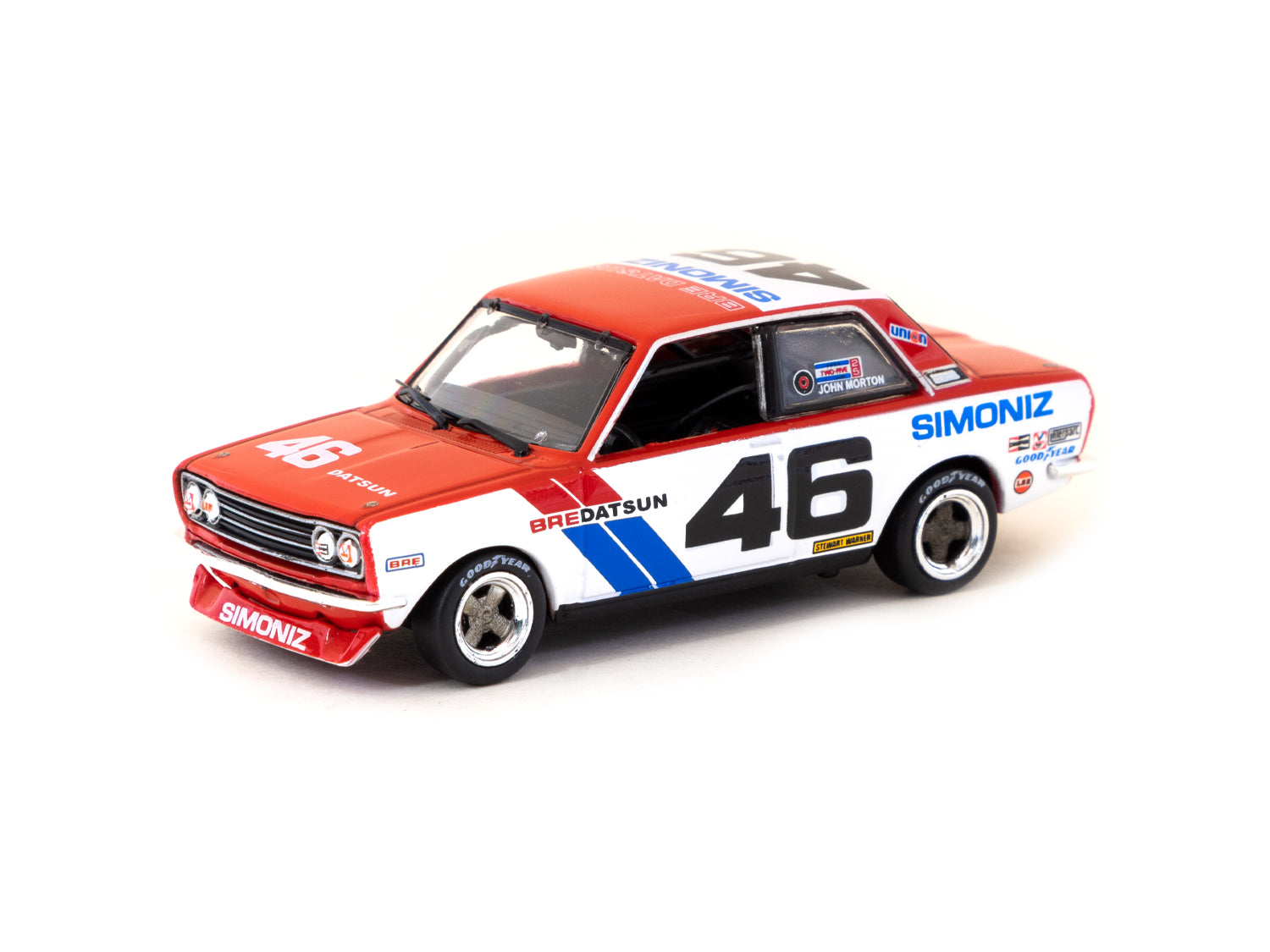 1/64 BRE Datsun 510 Trans-Am 2.5 Championship 1972 #46 - TWOC 2022-23 Membership Car - Tarmac Works HOBBY64