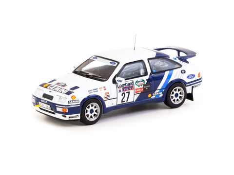 Tarmac Works 1/64 Ford Sierra RS Cosworth RAC Rally 1989 #27- HOBBY64