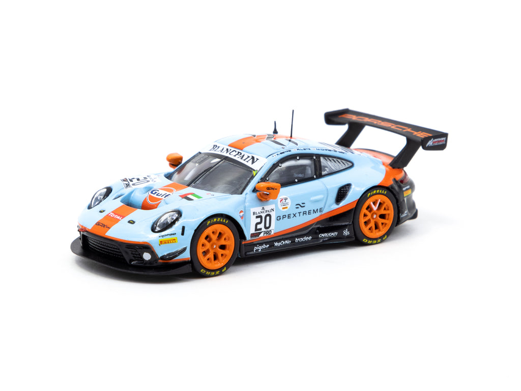 Tarmac Works 1/64 Porsche 911 GT3 R 24 Hours of SPA 2019 #20 - Winner - HOBBY64