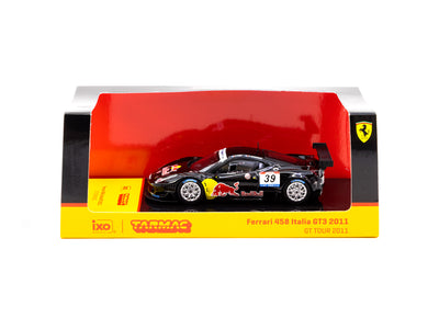 1/64 Ferrari 458 Italia GT3 GT TOUR 2011 #39 - Tarmac Works X IXO Models HOBBY64