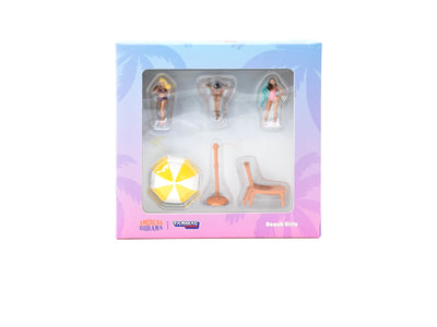 American Diorama 1/64 Figures - Beach Girls -  Tarmac Works COLLAB64